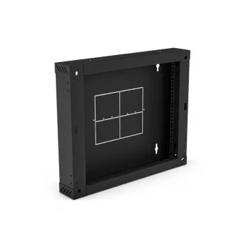 ALANTEC parte trasera (bisagra / inclinación) para armario SW-18U-600-450-01-C, negro 150mm