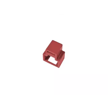ALANTEC RJ45 Plug Lock Rojo Pack de 24 con llave de extracción