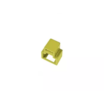 ALANTEC Bloqueador de puerto RJ45, amarillo, pack de 24 con llave de extracción