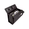 Jüscha Ancona 45042 bolso mensajero, piel negra