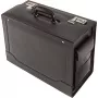 Bolso mensajero Jüscha Ancona 45042, piel negra