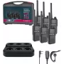 Albrecht Tectalk Worker 3 PMR446 walkie-talkie set – 6 radios con maletín de herramientas
