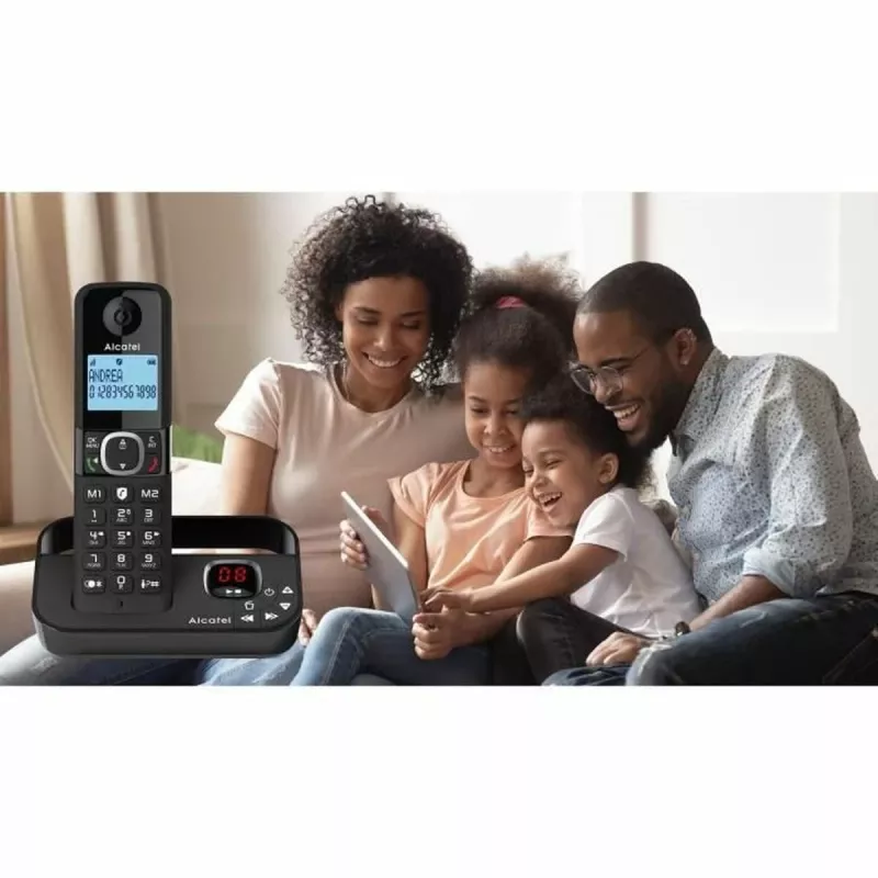 Alcatel F860 Duo teléfono inalámbrico DECT, pantalla grande