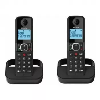 Alcatel F860 Duo teléfono inalámbrico DECT, negro