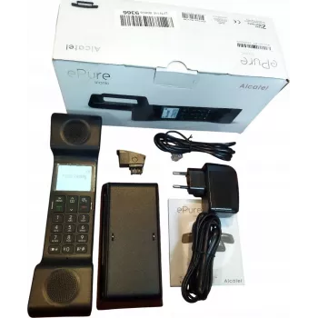 Alcatel ePure Iconic Teléfono inalámbrico DECT (Negro)
