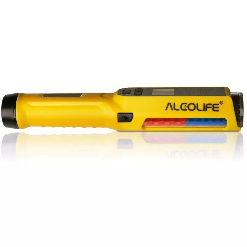 AlcoLife F8 Alcoholímetro Amarillo