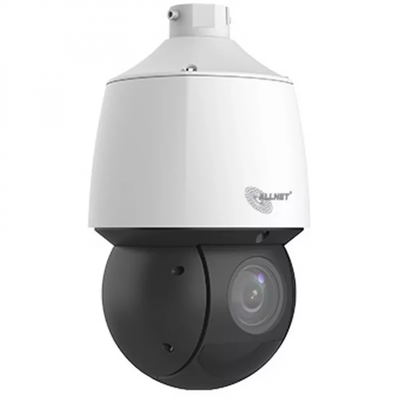 ALLNET Cámara IP PTZ exterior 4MP con zoom óptico 25x, IR, IP67, IK10, seguimiento de movimiento - ALL-CAM2498v2-LEP