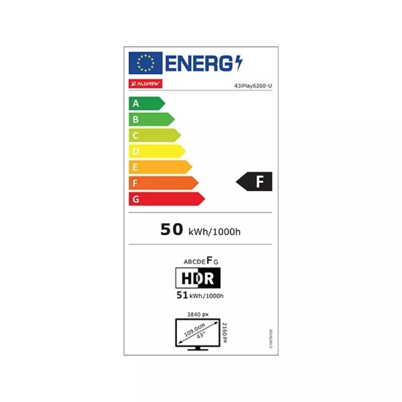 Allview 43iPlay6200-U TV LED Smart 4K UHD 43