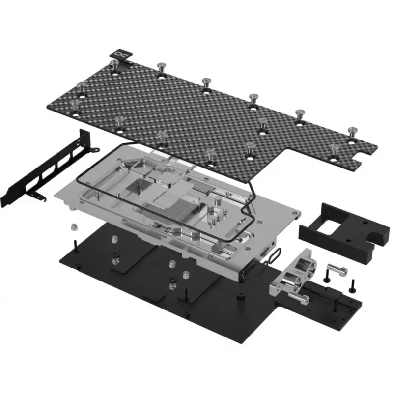 Alphacool 13725 Bloque de agua con backplate