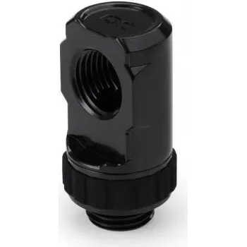 Alphacool Apex Grip adaptador giratorio de 90° rosca macho G1/4 a rosca hembra - negro profundo 14807