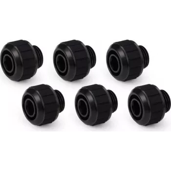 Alphacool Apex Grip racor de compresión 13/10mm G1/4 negro set de 6 (14920)