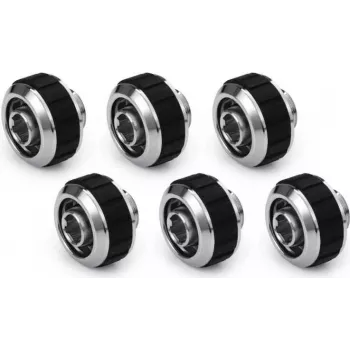 Alphacool Apex Grip racor de compresión 16/10mm G1/4 cromado - pack de 6 14924