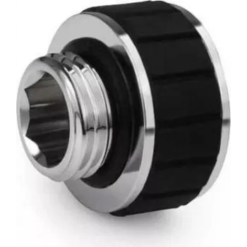 Alphacool Apex Grip racor de extensión 10mm de rosca macho a rosca hembra G1/4 pulgadas cromado (14896)