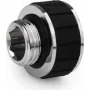 Alphacool Apex Grip racor de extensión 10mm de rosca macho a rosca hembra G1/4 pulgadas cromado (14896)
