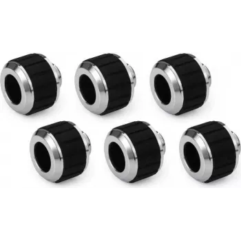 Alphacool Apex Grip racor de compresión HardTube 13mm G1/4 cromado - pack de 6 14927