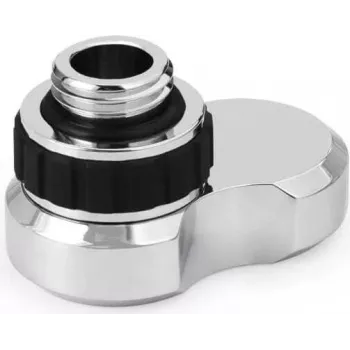 Alphacool Apex Grip Adaptador Offset 16mm macho/hembra G1/4 giratorio cromado 14892
