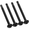 Alphacool Tornillos de montaje para ventilador NexXxos M3 x 35 mm - 4 unidades (24741)