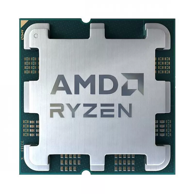 AMD Ryzen 7 9800X3D Tray, AM5, 4.7/5.2 GHz, 96MB, gráficos integrados, DDR5, 120W
