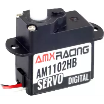 AMEWI 28999 servo analógico estándar con engranajes de plástico para modelos RC