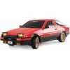 AMEWI AE86 coche de derrape 1:18 RTR rojo
