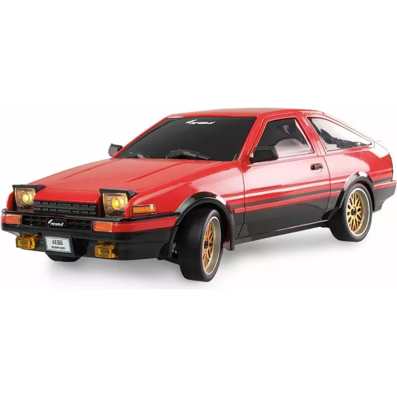 AMEWI AE86 coche de derrape 1:18 RTR rojo