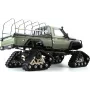 Amewi AMXRock RCX10PTS Scale Crawler Pick-Up verde mate 1:10 RTR motor con escobillas coche RC eléctrico crawler 2,4 GHz (22463)