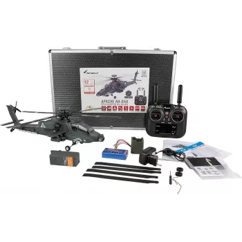 Amewi Apache AH-64D CP Helicopter 6G/3D RTF gris