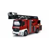 Amewi Mercedes-Benz camión de bomberos con escala giratoria 1:18 RTR 2,4GHz con chorro de agua