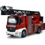 Amewi Mercedes-Benz camión de bomberos con escala giratoria 1:18 RTR 2,4GHz con chorro de agua