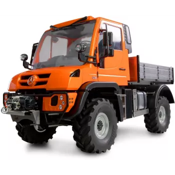 Amewi Mercedes-Benz Unimog portaimplementos 4WD 1:10 ARTR naranja
