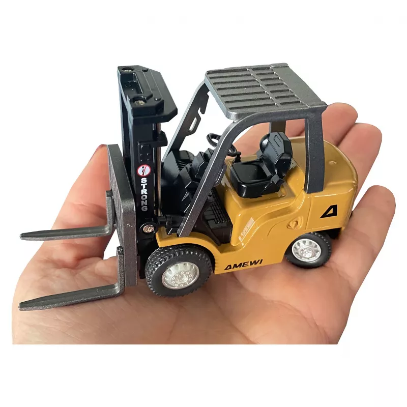 Minicargadora Amewi con remolque, 8 canales 1:64 RTR 6+