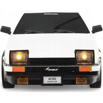 Amewi Coche RC AE86 Sprinter coche de carreras 1:18 RTR blanco