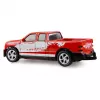 AMEWI RC Pickup Die Cast con remolque para caballos 1:64 RTR rojo (22681)