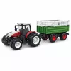 AMEWI Tractor RC con remolque de ganado escala 1:24 4WD 2,4GHz camión teledirigido (22601)