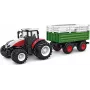 AMEWI Tractor RC con remolque de ganado escala 1:24 4WD 2,4GHz camión teledirigido (22601)