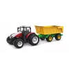 AMEWI Tractor RC con remolque basculante escala 1:24 2,4GHz 6 canales Li-Ion 500mAh