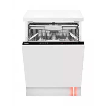 AMICA DIV635ABZO STUDIO Lavavajillas totalmente integrable, 14 cubiertos, clase energética C, 44 dB, motor inverter, AquaStop