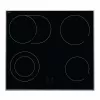 Set de horno integrable Amica EHC12713E con placa vitrocerámica, 65 litros, 8 funciones, clase energética A, acero inoxidable