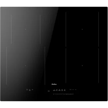 AMICA PIM6541PHTSUN 3.0 placa de inducción, 4 zonas, control táctil, negro