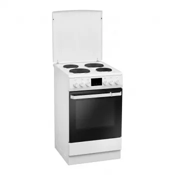 Amica SHE 11545W cocina eléctrica independiente 50 cm blanca clase energética A