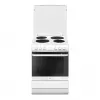 Amica SHE 11640W Cocina independiente 60 cm con 4 placas, 4 modos de cocción, clase energética A, blanca