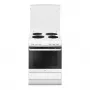 Amica SHE 11640W Cocina independiente 60 cm con 4 placas, 4 modos de cocción, clase energética A, blanca