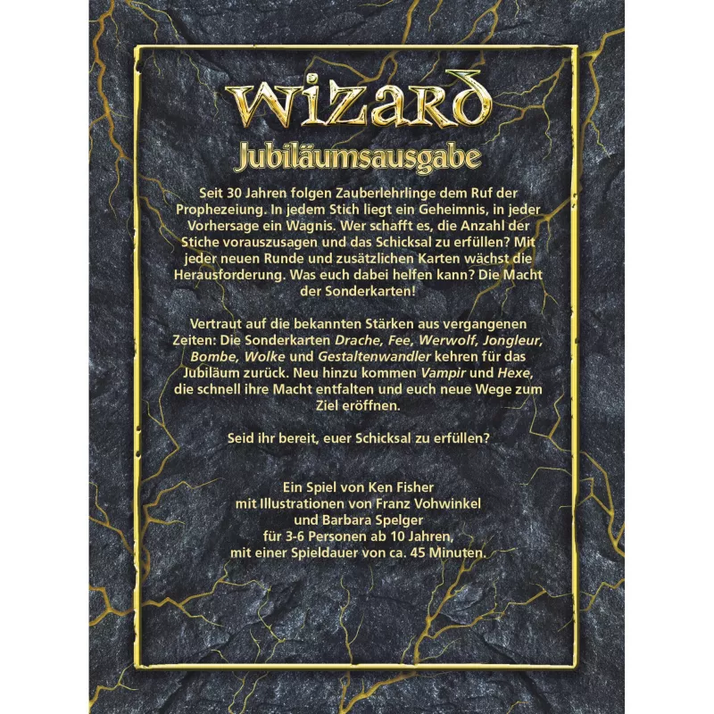 Amigo Wizard 30th Anniversary Edition Juego de cartas