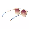 Gafas de sol de mujer ANA HICKMANN HI3060-6804G extra grandes cuadradas montura dorada lentes marrones degradadas 68/13/145 mm