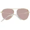 ANA HICKMANN HI3083-5804A Gafas de sol mujer, cuadradas, acetato havana, lentes marrón degradado, 58 mm
