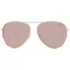 ANA HICKMANN HI3083-5804A Gafas de sol mujer, cuadradas, acetato havana, lentes marrón degradado, 58 mm