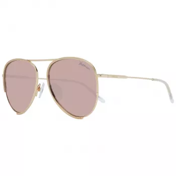 ANA HICKMANN HI3083-5804A Gafas de sol mujer, cuadradas, acetato havana, lentes marrón degradado, 58 mm