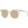 Gafas de sol mariposa de mujer ANA HICKMANN HI9063-49T02 marrón Havana montura de acetato lentes degradadas marrones 49/21/145 mm