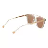 ANA HICKMANN HI9081-66T03 Gafas de sol de mujer Butterfly montura dorada lentes marrones tintadas 66 mm