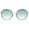ANA HICKMANN Gafas de sol mujer HI3052-53E04 marrón Havana mariposa 53 mm